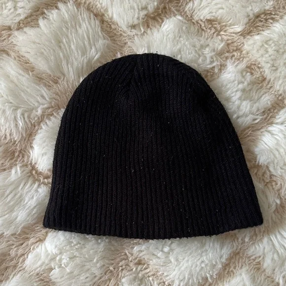 NEFF Classic Black Knit Beanie, EUC - Picture 2 of 8